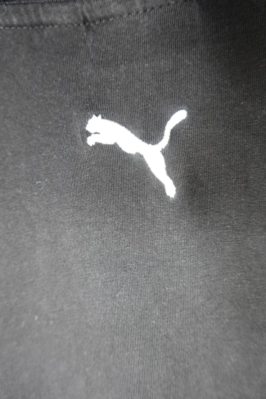 Men's black Puma polo with retro stripes size L – photo 8
